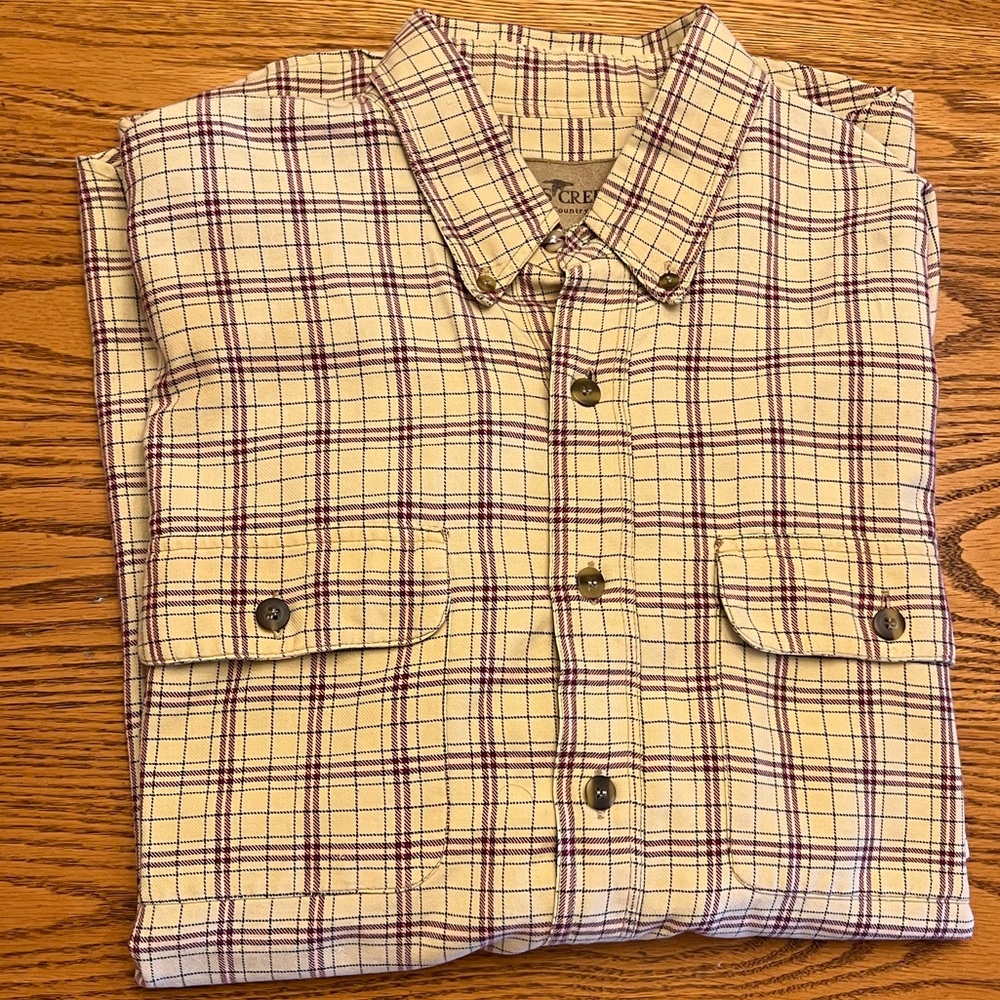 Lewis Creek Mens Large Button Down